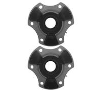 VINTORKY 2pcs Snow and Mud Baskets for Trekking Poles - Hiking Pole Replacement Basket - Winter Ski Stick Accessories for Mud Ski Outdoor Climbing Grey