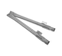 VINTORKY 2pcs Stainless Steel Barbecue Burner Tubes Replacement, Precision-Treated and Modular Quick Assembly Design, 14.8 Inch Grill Burner Tubes for Outdoor and Kitchen Cookware Repair
