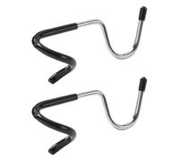 VINTORKY 2pcs Steel Camping Light Hooks Spiral Pole Tent Lamp Hangers Portable Outdoor Tarp Pole Hooks for Hiking and Camping Accessories