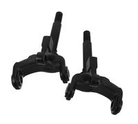 VINTORKY 2pcs Steering Knuckle Flange Front Suspension Strut Assembly for Atv Quad Bike Kart Heavy-duty Reinforced Off-road Spindle with Aerodynamic Design for Enhanced Stability and