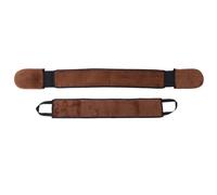 VINTORKY 2pcs Tanning Back Lotion Applicator Band Back Buddy Lotion Applicator Flocking Brown Strip for Shoulders Apply Self Tanner Even Sunless Tan