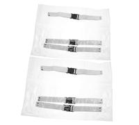 VINTORKY 2pcs Transparent Chair Foot Covers for Clinic Chairs Foot Cushions with Strong Load-bearing Capacity Easy to Clean Protective Pads for Recliner