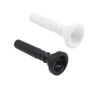 VINTORKY 2pcs Trumpet Mouthpiece Horn Mouthpieces Random Colors Food-grade Material for Musicians Replacement for Trumpet Accessories