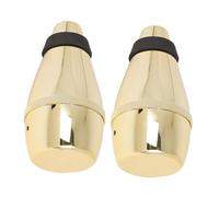 VINTORKY 2pcs Trumpet Mute Abs Full-coverage Practice Silencer Easy Installation for All Skill Levels for Home Practice and Warm-up Sessions