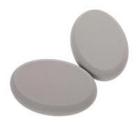 VINTORKY 2pcs Ultra Large Non-Latex Makeup Sponges for Foundation Dry Wet Use Soft Velour Powder Sponge for Women for Loose Powder and Compact Makeup