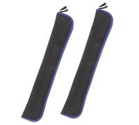 VINTORKY 2Pcs Waterproof Oxford Flute Bag Portable Flute Carrier Front Music Instrument Organizer Mini Saxophone Pouch for Travel