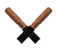 VINTORKY 2pcs Wooden Singing Bowl Mallets for Meditation and Travel Handcrafted Pure Resonance Sound Bowl Sticks Practical Accessories
