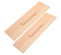 VINTORKY 2pcs Wooden Soap Mold Topper Lid for Rectangle Molds, 26.6"x7.6" Flat Wood Covers Dustproof Cap Replacement for Home Soap Making Supplies