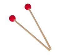 VINTORKY 2pcs Xylophone Mallets Marimba Sticks with Nylon Core and Beech Wood Sturdy Design Safe to Use Not Easy to Crack for Professionals and Beginners