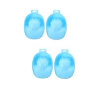 VINTORKY 2sets Plastic Nail Soaking Bowl Nail Art Bowl Manicure Tools Set 2pcs*2
