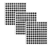 VINTORKY 3 Pieces Pool Table Black Dot Markers Snooker Table Marking Dots Self-adhesive Billiard Locator Stickers for Pool and Snooker Games