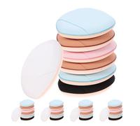 VINTORKY 35pcs Finger Powder Puff: Mini Makeup Blender Puff Sponge with Box Cosmetic Applicators Tools for Foundation Face Powder Concealer Repair Cream