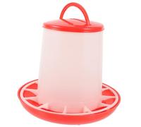 VINTORKY 3kg Simple Convenient Chicken Feed Trough Poultry Feeder Container for Dry Wet Food