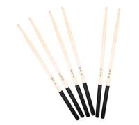 VINTORKY 3pairs Drumsticks Slip Drum Mallet for Boys and Girls Adults Drum Accessories