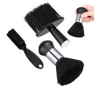 VINTORKY 3pcs Barber Neck Duster Brushes Soft Bristles Gentle Hair Cleaning Tools for Salon and Home Use Professional Broken Hair Removal Sweep