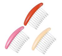 VINTORKY 3pcs Detangle Comb Slides for Women Hair Combs Side Clips Hair Clip for Women