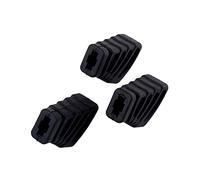 VINTORKY 3pcs Drum Stand Leg Grips Foot Pads Large Rubber Feet for Cymbal Stand