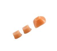 VINTORKY 3pcs Flute Key Bumper Cork Silicone Pad Flute Accessory Replacement for Parts Light