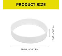 VINTORKY 3pcs Golf Hole Cup Rings Plastic Putting Cup Rings Thickened Golf Practice Tool Sports Equipment Accessories Training Aid Random Color Random Color