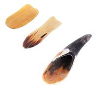 VINTORKY 3pcs Guasha Tool Face Set Made of Ox Horn for Massage and Skin-Friendly Use, Lightweight Gua Sha Buffalo Horn Scraping Rods for Body and Face Relaxation, Easy to Clean Sha Tool