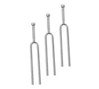 VINTORKY 3pcs Guitar Equipment Metal Tuning Forks for Guitar Tuning Music Instruments