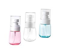 VINTORKY 3pcs Misting Water Bottle Travel Liquid Bottles Pump for Outdoor Travel Use Portable Spray for Refill Eco-friendly Mini Dispenser Random Color