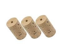 VINTORKY 3Pcs Natural Cork Plugs for Flute Repair Durable Flute Accessories Creative Instrument Maintenance Tools