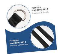 VINTORKY 3pcs Pulling Up Assist Bands Fitness Ring Belts for Indoor Gym Strength Training Multi-functional Hanging Straps with Strong Wear-resistant Material Suitable for Men and Women