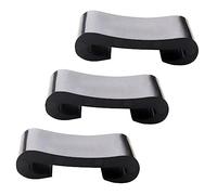 VINTORKY 3pcs Steel Drum Stick Stand Set Drum Mallet Bracket Holder for Drumsticks Lightweight for Steel Tongue