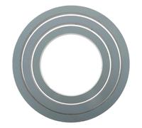 VINTORKY 3pcs Wooden Wreath Hoop Rings - Craft Floral Hoops for DIY Wedding Decor - Macrame Rings for Home Decoration Dream Catcher Wall Hanging Crafts