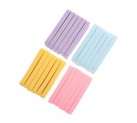VINTORKY 48pcs Exfoliating Sponges for Cleansing Professional Makeup Sponges Pva Material Expandable in Water Assorted Color Deep Cleansing Bath for Travel at Home Use Random Color