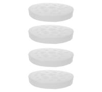 VINTORKY 4pcs 3D Pebbles Stone Silicone Mold - Irregular Stone Epoxy Molds for Resin Casting, Fondant, Chocolate, Candy, Candle, Soap, Plaster Concrete Art Paint Rocks