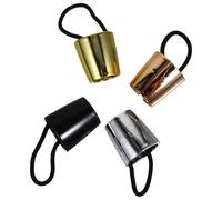 VINTORKY 4pcs Elastic Hair Ties Hair for Ponytail Holders Plastic Material Resistant to Deformation Does Not Damage Suitable for Variety and Different Occasions