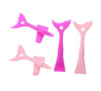 VINTORKY 4pcs Eyeliner Stencils Silicone Makeup Wing Tool Eyebrow Stencil Eyelash Tools Eye Shadow Shield for Beginners Professionals