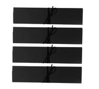 VINTORKY 4pcs Luxurious Cavity Truffle Boxes Elegant Chocolate Box Packaging for Parties Office Sharing Candy Storage