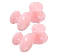 VINTORKY 4pcs Mushroom Shape Facial Rollers Made of Resin Lightweight Face Massage Tools for Skincare Absorption Optimization and Facial Sculpting Suitable for Eye and Neck Massage