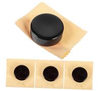 VINTORKY 4pcs Natural Violin Rosin for String Instruments Black Erhu and Maintenance Tool High Sensitivity and Durability Suitable for Beginners and Professionals
