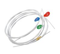 VINTORKY 4pcs Nylon Ukulele Strings a e c White Strings for Bright Tone Reduced Noise