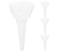 VINTORKY 4pcs Removal Tools with Heat Resistant Plastic and Rubber Material, Multifunctional Funnels Supporting Multiple Fluids and Truck Engine Oil Change