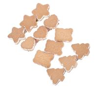 VINTORKY 4pcs Small Biscuit Hair Clips for Girls Cute Cookie Hairpins Adorable Hair Accessories for Parties Cosplay and Everyday Use for Flower Girls and Students