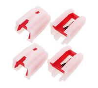 VINTORKY 4pcs Turntable Stylus Needle Replacement for Vinyl Record Player Piezoelectric Design for Sound Compatible Various Phonographs and Record Players