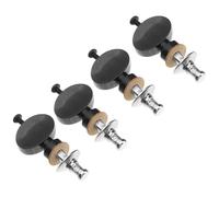 VINTORKY 4pcs Ukulele Tuning Pegs Keys Replacement with Strong Metal Body and Plastic round Handles, Essential Ukulele Accessories for String Instrument Repair and Maintenance