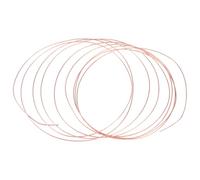 VINTORKY 5 Meter Conductive Copper Wire Roll Bare Red Copper Wire with Corrosion Resistance for Sculpturing and Florist Arranging for DIY Projects