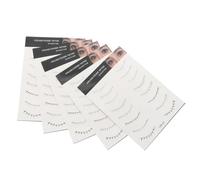 VINTORKY 5 Sheets Eyelash Tattoo Sticker Lower Eyelash Shaping Makeup Sticker Natural Look High Adherence for Women Night Out Stage Makeup Supplies