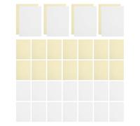 VINTORKY 50 Sets 2-Part Carbonless Copy Paper: Blank Duplicate Note Pad for Handwritten Receipts, Invoices, White and Yellow A4 Size