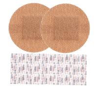 VINTORKY 50pcs Fabric for and Fingertips Breathable Round Plasters Comfortable Wound Care Stickers for Joint Protection and Skin Healing