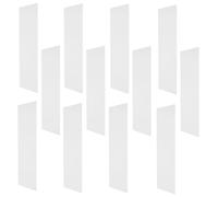 VINTORKY 50pcs Hair Coloring Sheets Small Size Highlighting Foil Strips Hair Dye Separating Tools for Professional Salon and Home