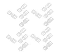 VINTORKY 50pcs Mini Nail Extension Buckles Plastic Clips for Artificial Nails with Invisible Design and Easy Attachment for DIY Projects and Daily Wear