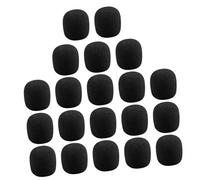VINTORKY 50pcs Speaker Sponge Cover for Microphone Dirt Covers Mic Protector for Mic Amplifier for Recording