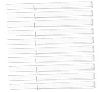 VINTORKY 5pairs Acrylic Music Sheet Clips Sheet Music Stand Clips Page Holder for Piano Musicians Book Page Holder